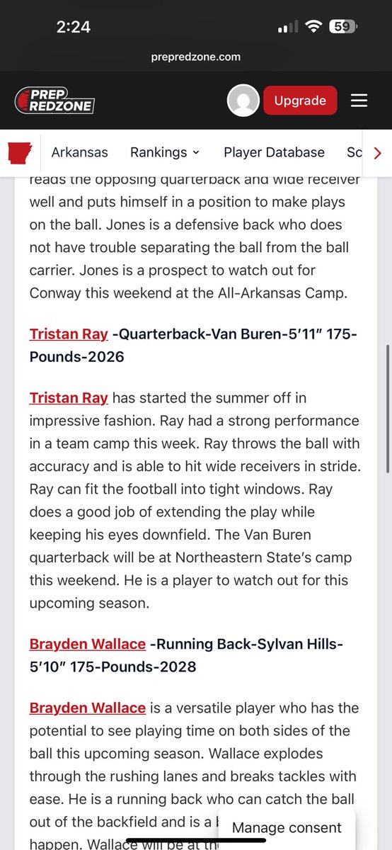 trisranray8's tweet image. Thank you for the write up @tctabler! 

@pointerfootball @moehenry1 @PrepRedzoneAR @PrepRedzone