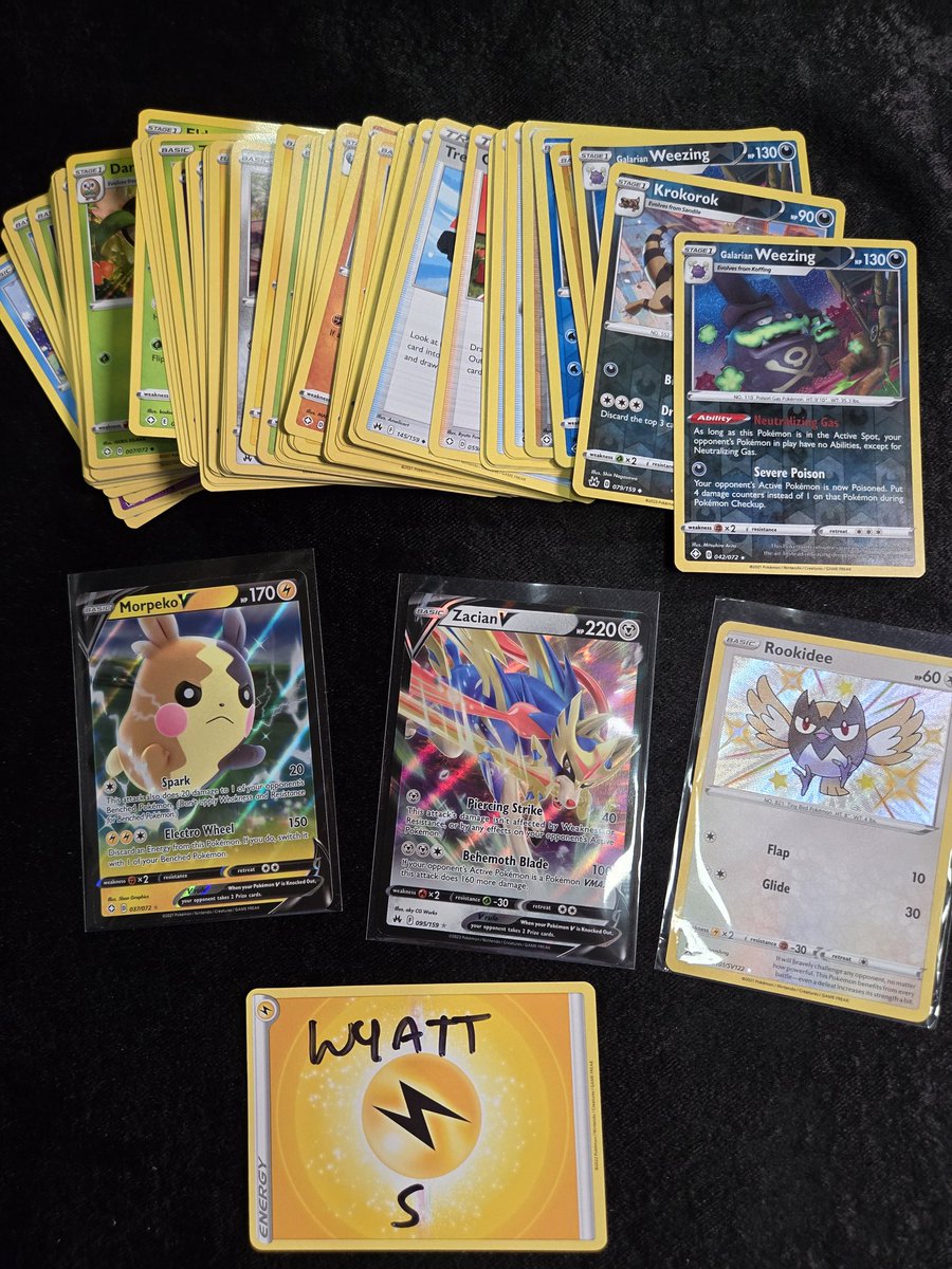 Wyatt Schilling (@chillinhere101) on Twitter photo First pack break from Card Colleseum! 5 Shining Fates packs. <a href="/Danny__O/">Danny Phantump</a> was generous and gave 4 fail packs of Crown Zenith! 😁 First pack break from Card Colleseum! 5 Shining Fates packs. <a href="/Danny__O/">Danny Phantump</a> was generous and gave 4 fail packs of Crown Zenith! 😁