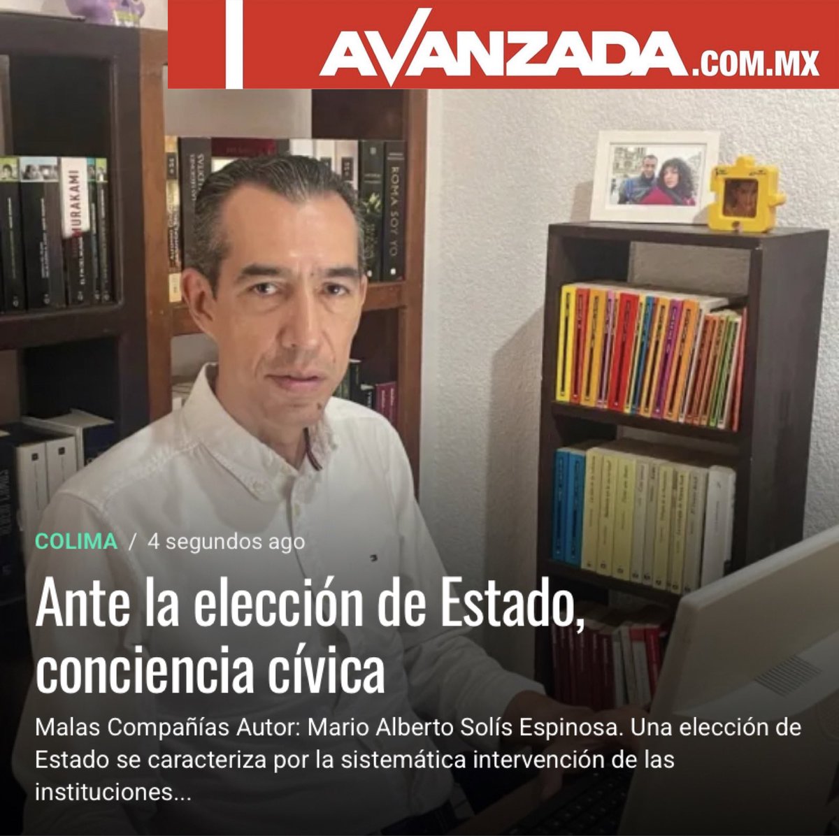DiarioAvanzada's tweet photo. Ante la elección de Estado, conciencia cívica https://t.co/bY9B0U24Ph https://t.co/RjIpQ6t6ih