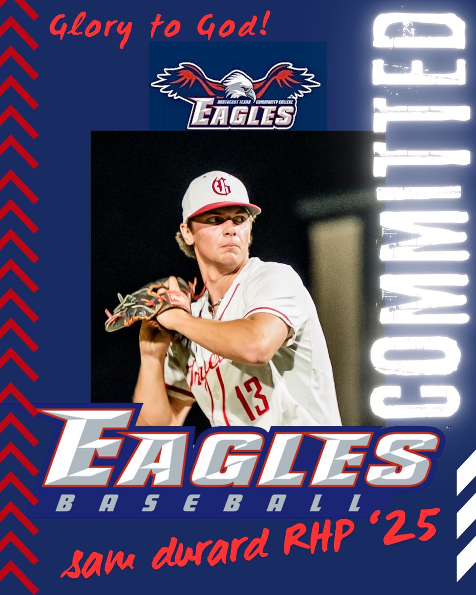 Samuel DuRard (@samuel_durard) on Twitter photo I am excited to announce my commitment to Northeast Texas CC. This wouldn't be possible without the love, support, and faith behind me.
#commited
<a href="/NTCC_Baseball/">Northeast Texas Baseball</a> I am excited to announce my commitment to Northeast Texas CC. This wouldn't be possible without the love, support, and faith behind me.
#commited
<a href="/NTCC_Baseball/">Northeast Texas Baseball</a>
