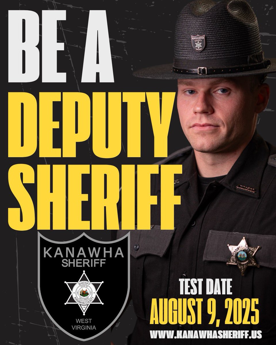 🚨 WE’RE HIRING! 🚨 Kanawha Co. Sheriff’s Office is seeking Deputy ...