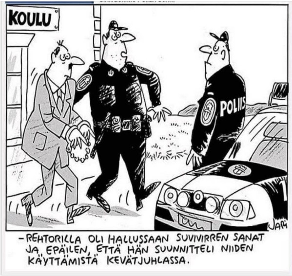 Laittomuuksia koulujen kevätjuhlissa: