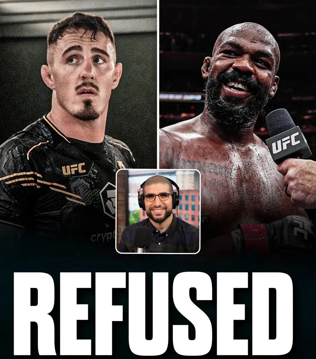 UFC White Tiger (@ufcwhitetiger) on Twitter photo Jon Jones has WITHDRAWN from his fight with Tom Aspinall per: <a href="/arielhelwani/">Ariel Helwani</a>
āJones demanded a huge payout, the UFC agreed, but he didnāt expect it-so he refused again. Thatās what happened.ā Helwani stated.
STRIP JON JONES.
#UFCVegas107 #UFC316 Jon Jones has WITHDRAWN from his fight with Tom Aspinall per: <a href="/arielhelwani/">Ariel Helwani</a>
āJones demanded a huge payout, the UFC agreed, but he didnāt expect it-so he refused again. Thatās what happened.ā Helwani stated.
STRIP JON JONES.
#UFCVegas107 #UFC316