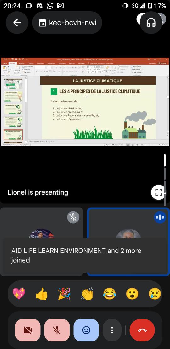 ShukuruHonore's tweet image. Nous sommes très heureux d&apos;anoncer la fin de notre formation sur la justice Climatique organisée par @aid_learn47733 et à travers son projet JAC ( Jeune Activiste Environmental) et aujourd&apos;hui nous venons de terminer notre cession en ligne.