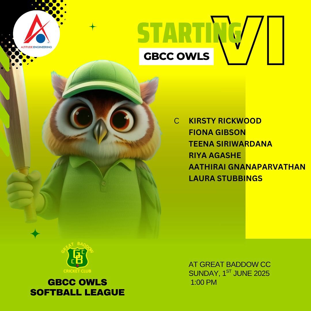 Great Baddow CC (@_gbcc) on Twitter photo 