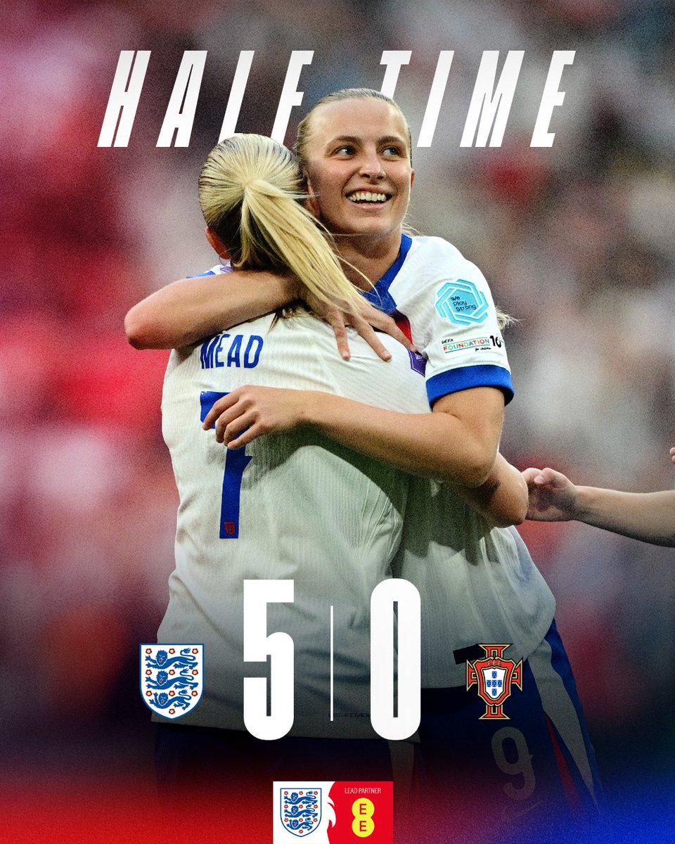 Lionesses's tweet photo. What a half from the #Lionesses! 👏 https://t.co/JuvYBGeLss