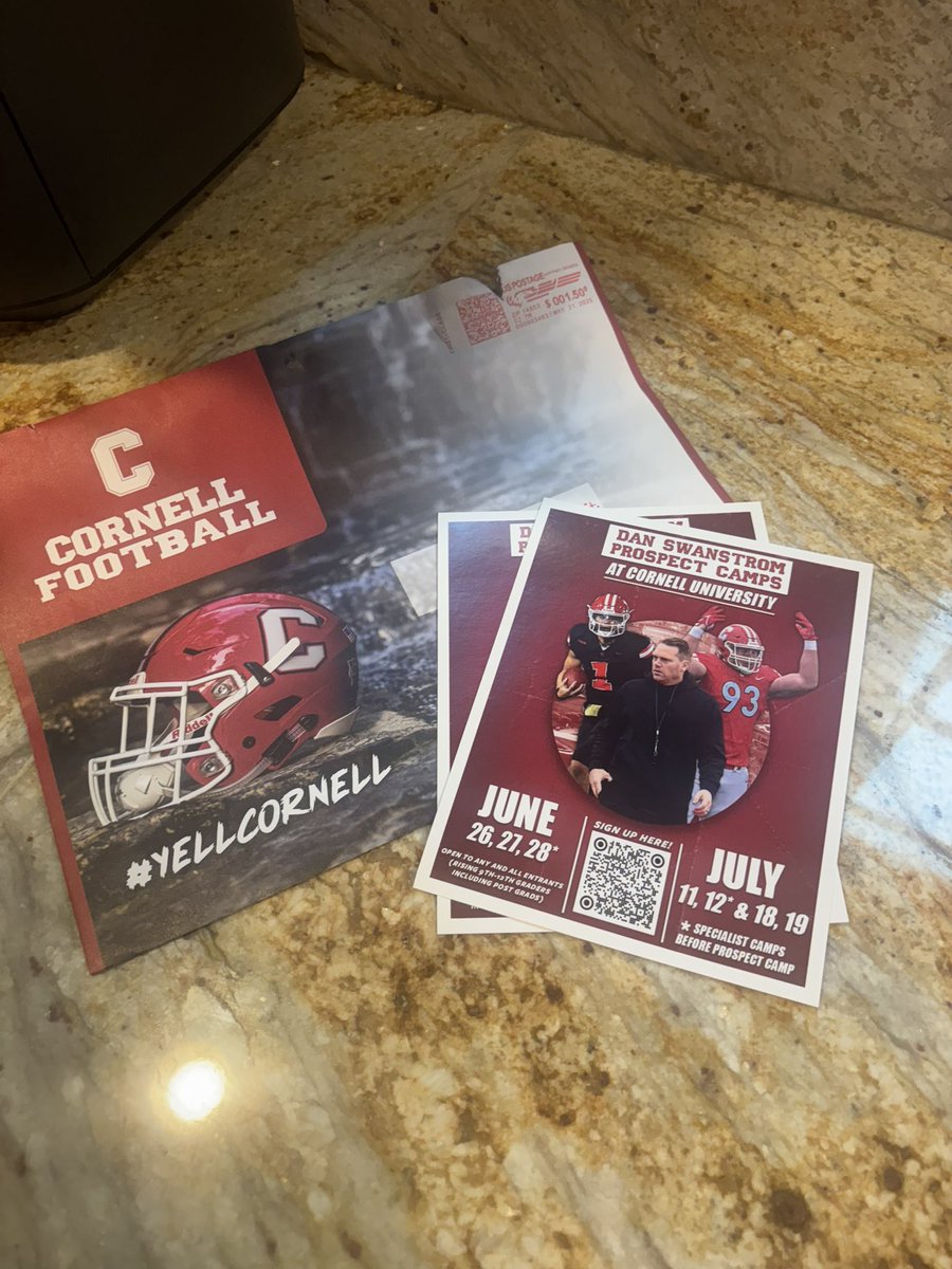 Finn Bretag (@finnbretag18) on Twitter photo Thank you <a href="/BigRed_Football/">Cornell Football</a> coaches for the personal notes and summer invite. Grateful for the feedback, thoughts, and energy in those notes!
<a href="/HuskieFB/">Naperville North FB</a> <a href="/HuskieStrength/">Huskie Strength & Performance</a> <a href="/EDGYTIM/">Timothy โEDGYTIMโ OHalloran</a> <a href="/MajorSportsIL/">Major Sports Performance</a> Thank you <a href="/BigRed_Football/">Cornell Football</a> coaches for the personal notes and summer invite. Grateful for the feedback, thoughts, and energy in those notes!
<a href="/HuskieFB/">Naperville North FB</a> <a href="/HuskieStrength/">Huskie Strength & Performance</a> <a href="/EDGYTIM/">Timothy โEDGYTIMโ OHalloran</a> <a href="/MajorSportsIL/">Major Sports Performance</a>
