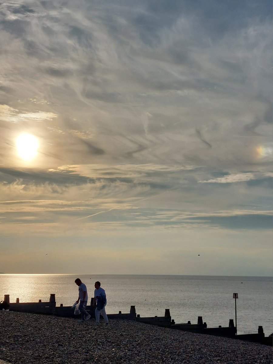 An evening waddle around Clowes Wood and then Herne Bay beach for a blue raspberry slush...quite pleasant