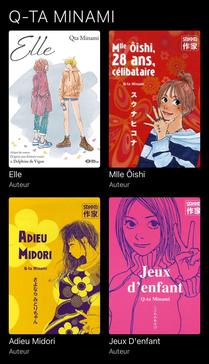 il y a les mangakas de songe d’une nuit ambrée et q-ta minami qui écrivent et dessinent pour ce magazine!