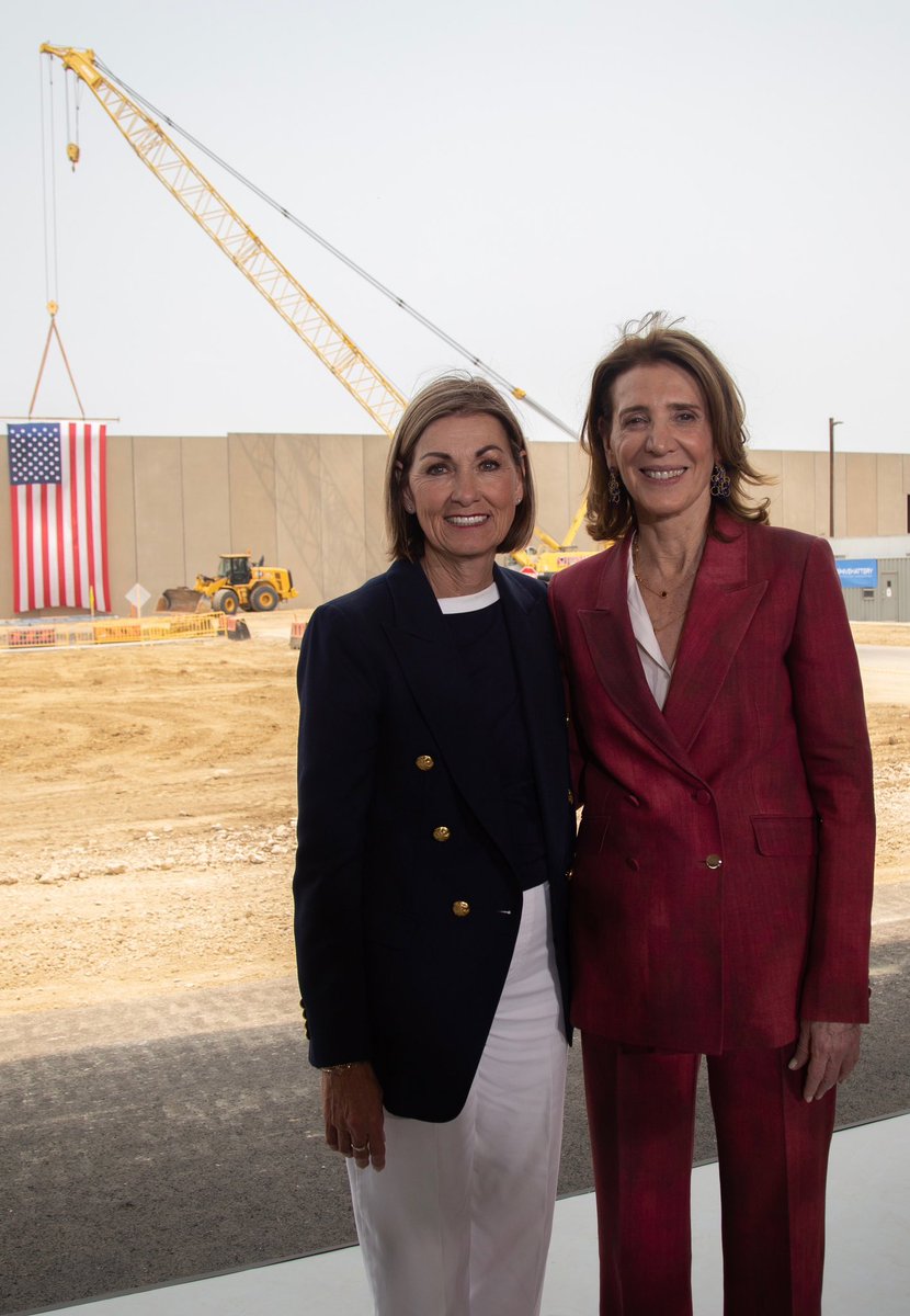 We’ve made sure that Iowa is not just open for business, but open for innovation. Today in Cedar Rapids, Google announced a $7B investment, the largest in our state’s history! Thank you Google for your confidence and continued commitment to our state.