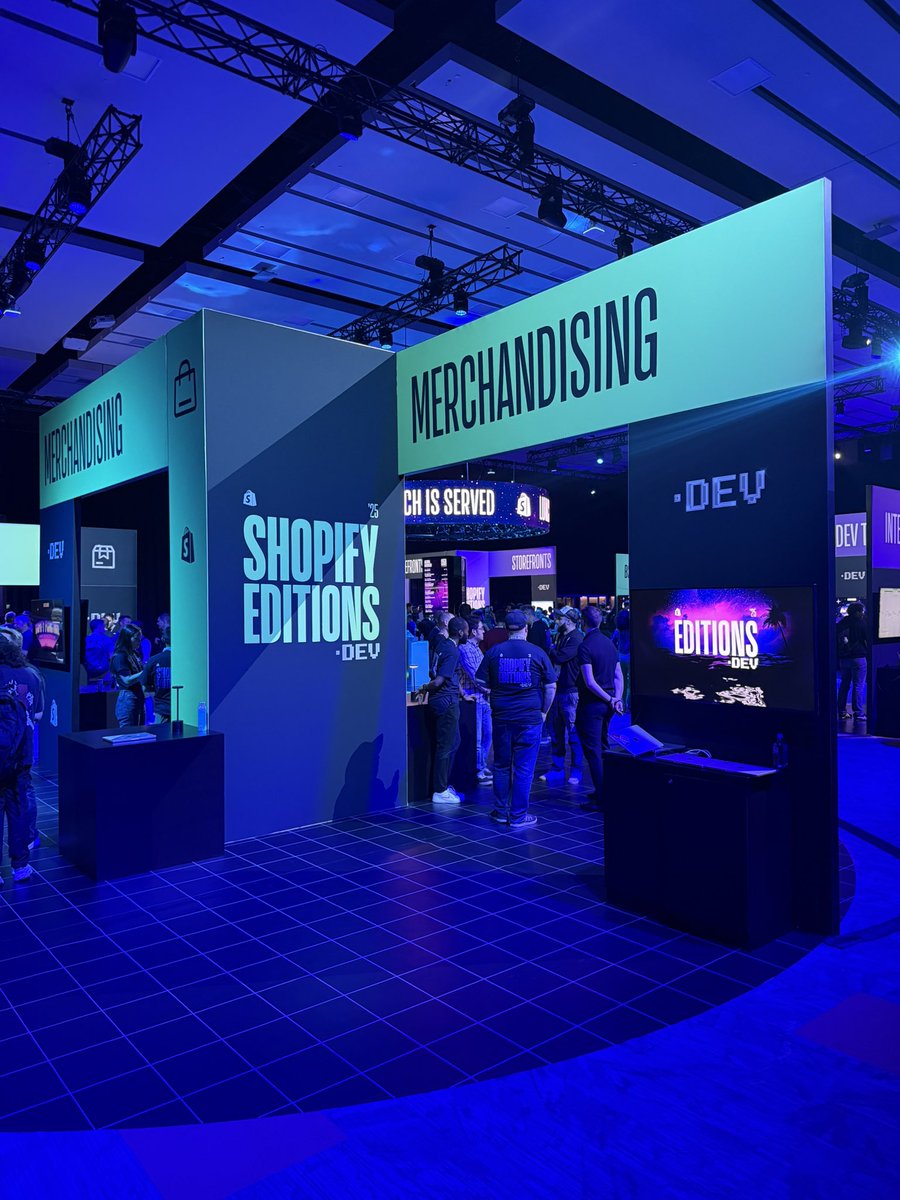JSucher's tweet image. After attending my first Shopify Editions as a merchant, I am leaving with a few takeaways:

1) There’s no better forum to meet and talk with the people building on and within the platform.  Meeting the people and partners bringing these tools to life was worth the price of…