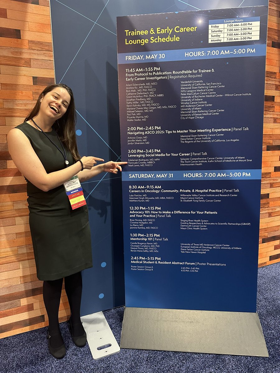 Fionnuala Crowley (@fionnualacrowle) on Twitter photo Starting in 20 minutes- “Leveraging social media for your career” panel talk at the <a href="/ASCOTECAG/">ASCO TECAG</a> lounge in Hall C with <a href="/Latinamd/">Dr. Estela Rodriguez</a> and <a href="/marklewismd/">Mark Lewis, MD, FASCO</a>. #ASCO25 Starting in 20 minutes- “Leveraging social media for your career” panel talk at the <a href="/ASCOTECAG/">ASCO TECAG</a> lounge in Hall C with <a href="/Latinamd/">Dr. Estela Rodriguez</a> and <a href="/marklewismd/">Mark Lewis, MD, FASCO</a>. #ASCO25