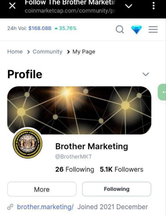 AgentDoxxe70136's tweet photo. @BrotherMKT LFG 🚀🚀🚀
Joined all channels 💯
Will always support https://t.co/XHKE0JhDSQ