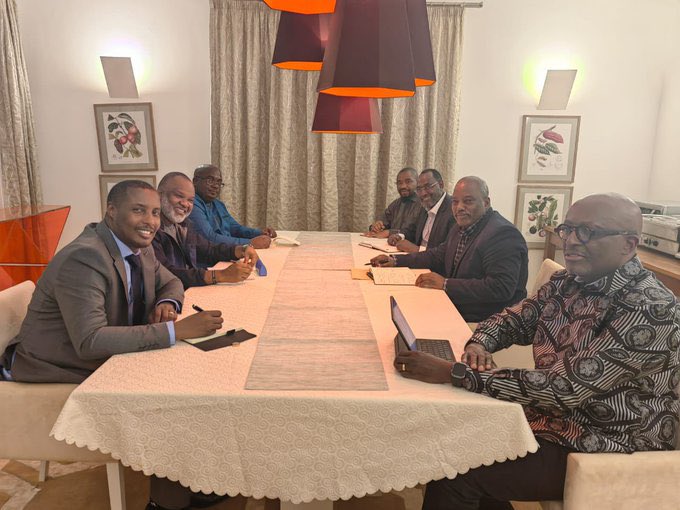 actualitecd's tweet photo. Joseph Kabila rencontre la direction de l’AFC/M23 https://t.co/C2QP9xkBHs