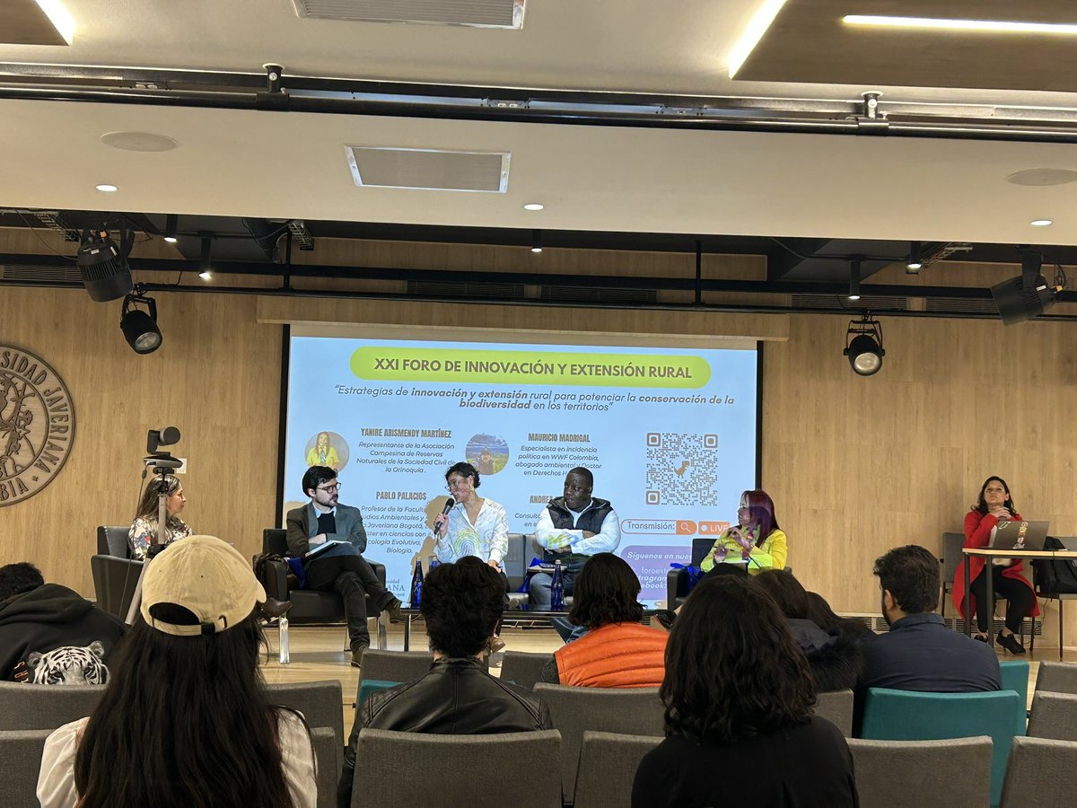 Iniciamos nuestro XXI Foro Académico de #Maestría en #DesarrolloRural. Hoy hablamos sobre #ExtensiónRural y #Biodiversidad.