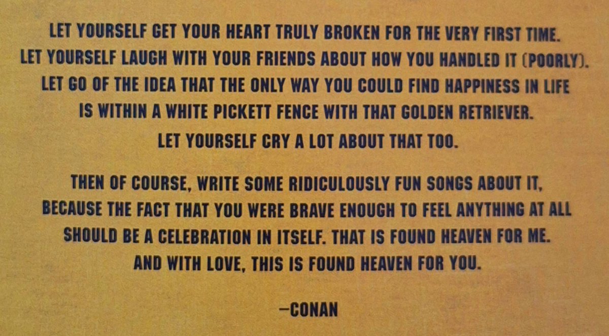 found heaven, I'll never stop talking about you