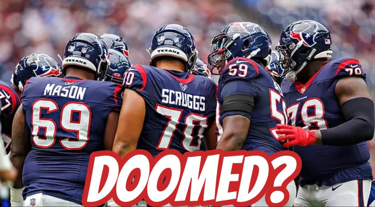 Is the Texans 2025 season doomed due to the lack of interior offensive line reinforcements? #wearetexans #houstontexans #OTAs click link below ⬇️ 

youtu.be/K6x-EpL44Ik?si…