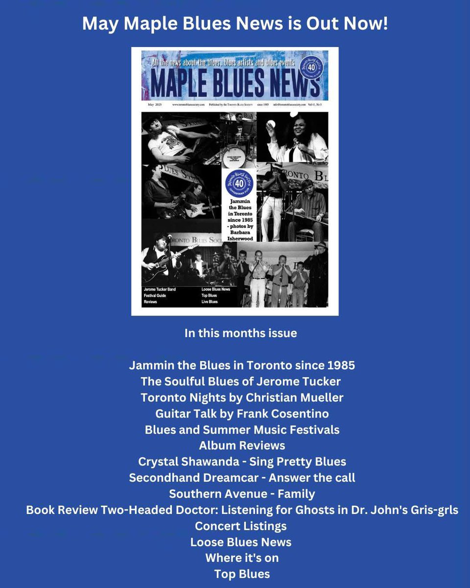 2give you a glimpse of what's on the horizon for my upcoming monthly column, 
"Guitar Talk," 
appearing in, 
The Maple Blues News
from 
The Toronto Blues Society

Next months topic:

“Why we choose to play the Blues”

frankcosentino.com