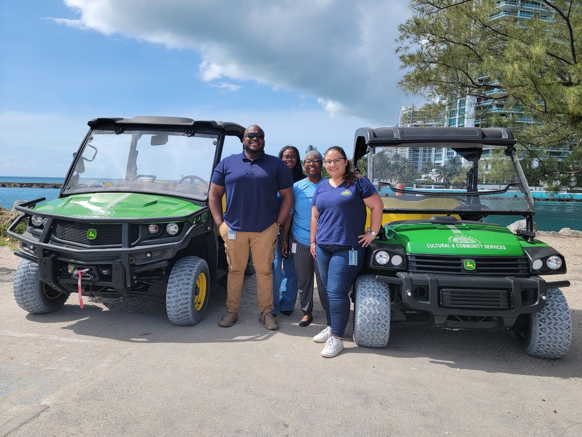 Four staff members from our Cultural &amp; Community Services Department successfully completed the UTV Safety Course this morning. This essential training, managed by our Ocean Rescue Division, ensures the proper use, maintenance, and safe operation of the city’s UTV vehicles.