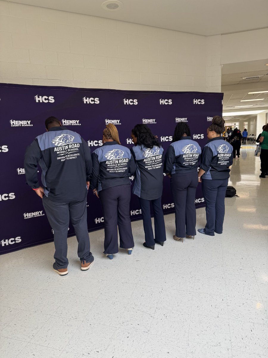 ArmsJags's tweet photo. The ARMS A-Team representing at the HCS Summer Leadership Conference! 🐾 Focused, fired up, and ready to lead the charge into SY26. @LibraLBrittian @AOAddison_  @MajorJones_  @BWashing10 @KandiceOfESE #DrivenToAccelerate #BuiltToImpact #ARMSLeadership  @HenryCountyBOE #SLC25 https://t.co/6rC84Jb9nr