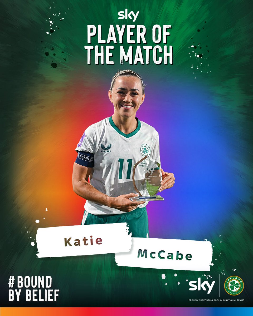 Sky Player of the Match ❤️

Katie McCabe 

#COYGIG #BoundByBelief