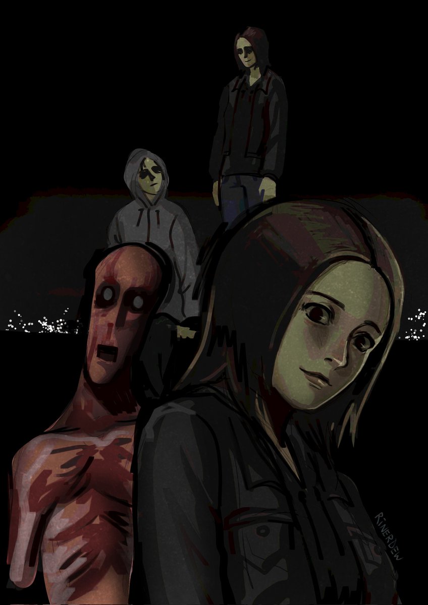 Rinerdew's tweet image. #CryOfFear #CryOfFearSophie #simonhenriksson #CryoffearFanart #fanart