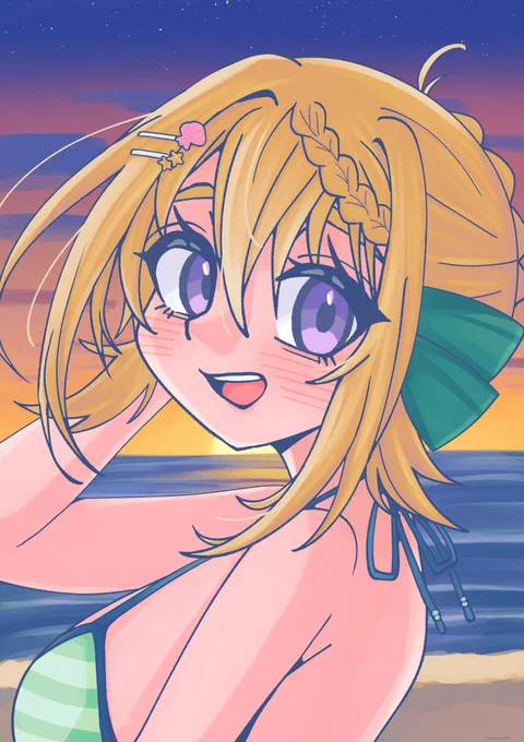 #今月描いた絵を晒そう 
