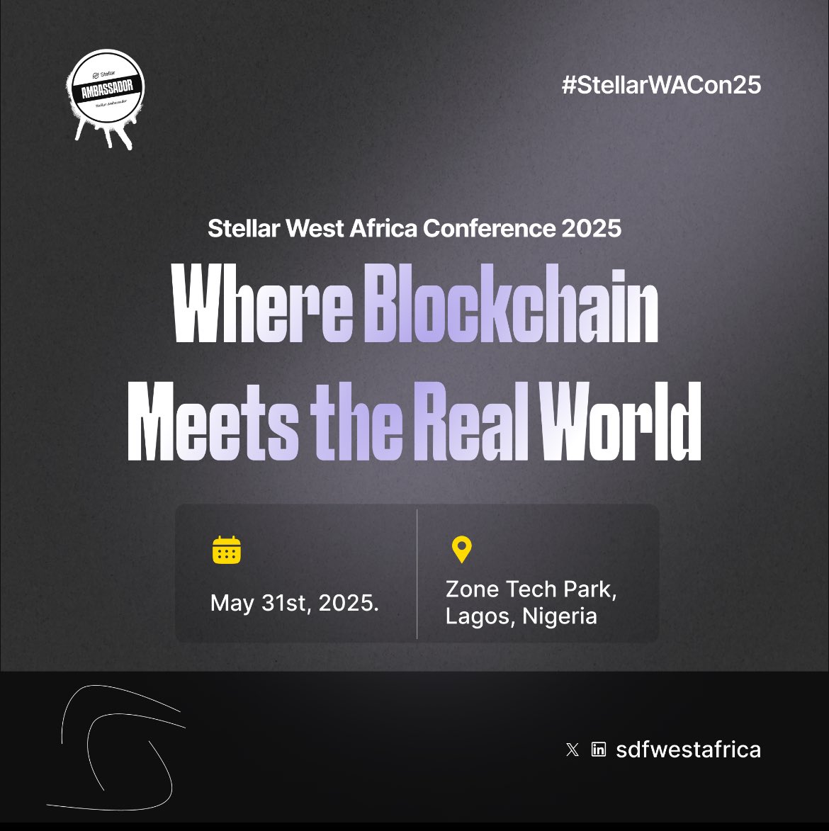 GLITCH3D (@glitch3_d) on Twitter photo GM CT
Meet our founder <a href="/Rocster_Krypt/">ROCSTER | Open Heavens 🃁</a> at StellarWACon25 tomorrow
We’re looking forward to connecting with the next generation of web3 builders
Build beyond the noise🩵🔥 GM CT
Meet our founder <a href="/Rocster_Krypt/">ROCSTER | Open Heavens 🃁</a> at StellarWACon25 tomorrow
We’re looking forward to connecting with the next generation of web3 builders
Build beyond the noise🩵🔥