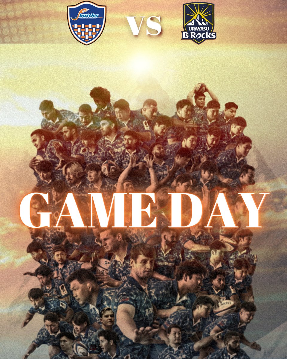 shokki_shuttles's tweet photo. ◥◣GAME DAY!!!🔥🐻🔥◢◤

🏉 D1D2入替戦 第2戦
🗓️ 5月31日（土） 12:00KO
🏟️ 柏の葉公園総合競技場
🆚 浦安D-Rocks
@UrayasuDRocks

🔽見どころ
https://t.co/rweT97Zh2B

#豊田自動織機シャトルズ愛知
#SEAMLESS #WEAREALLCONNECTED
#OURBEAT #入替戦 #第2戦 https://t.co/m3E7aY5tzE