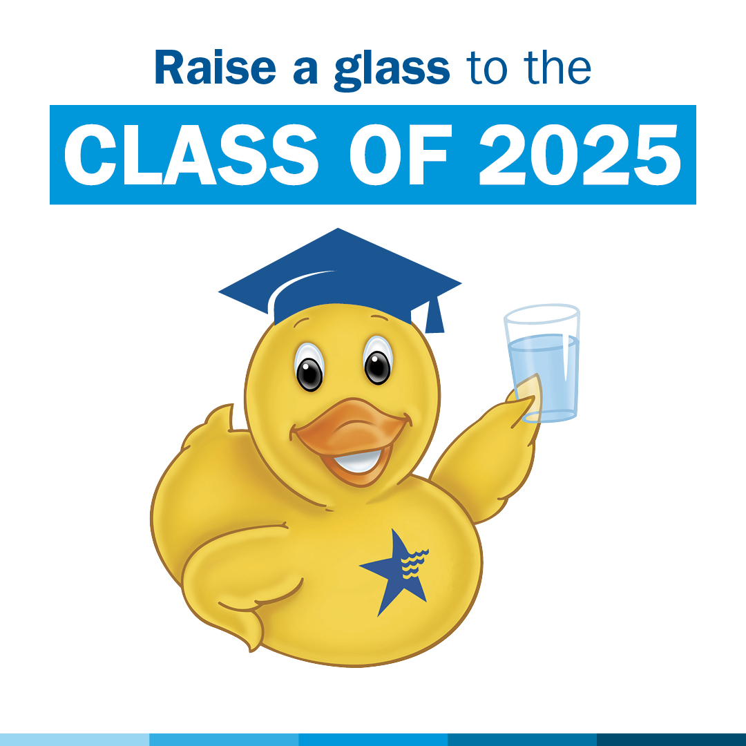 Congratulations graduates! If you’re interested in pursuing a career in the water and/or wastewater industry, learn more here: amwater.com/careers