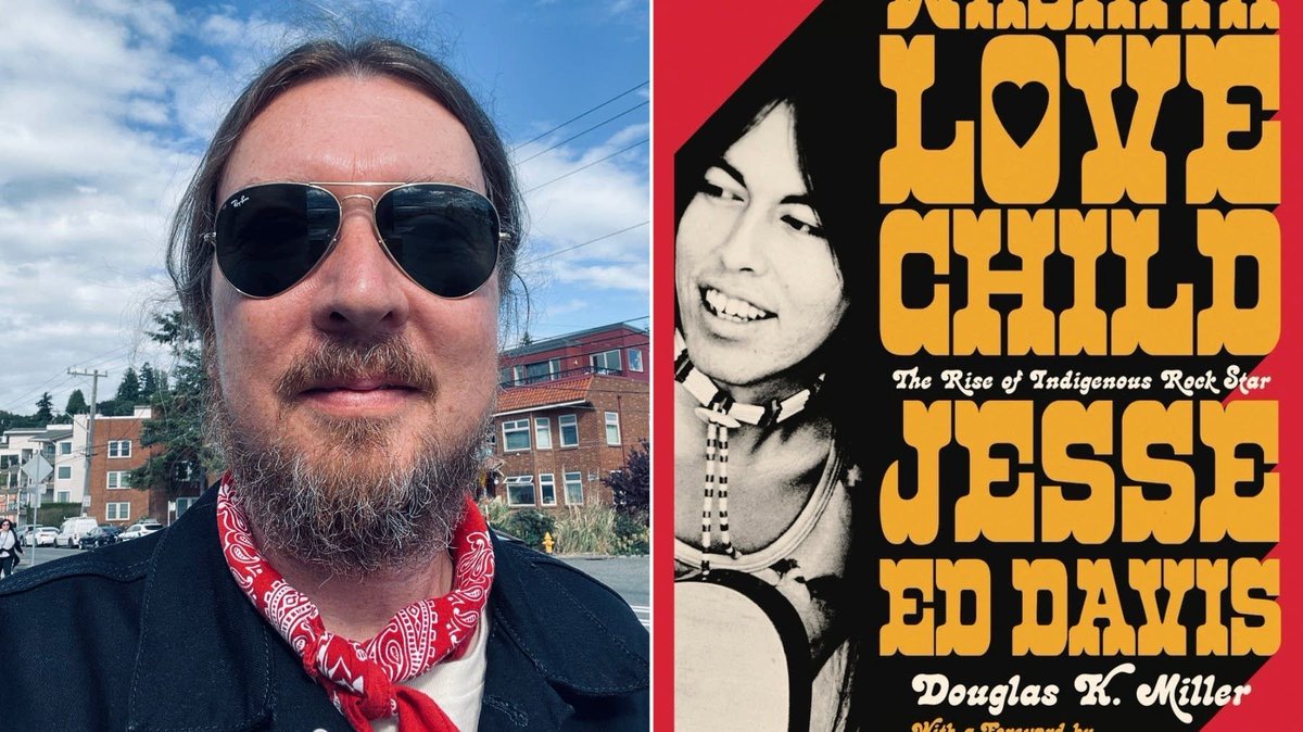The book "Washita Love Child: The Rise of Indigenous Rock Star Jesse Ed Davis" follows the arc of the Oklahoman's life — from his homelands and ancestors, throughout his music career in the 1970s and 1980s, and his early death. mprnews.org/story/2025/05/…