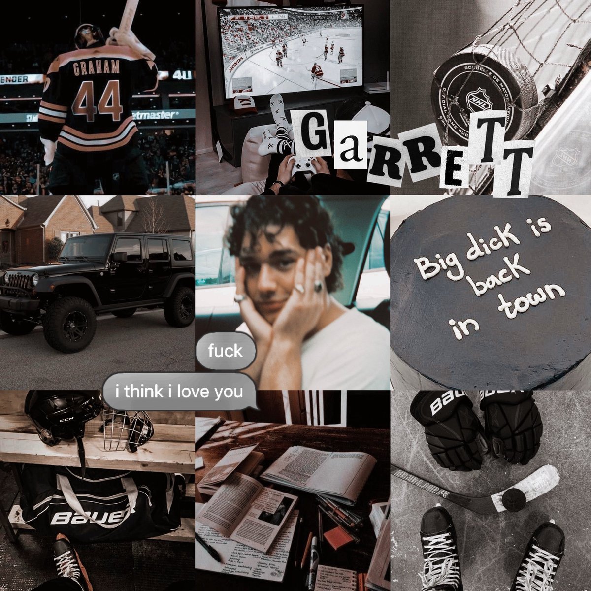 — hannah wells &amp; garrett graham.