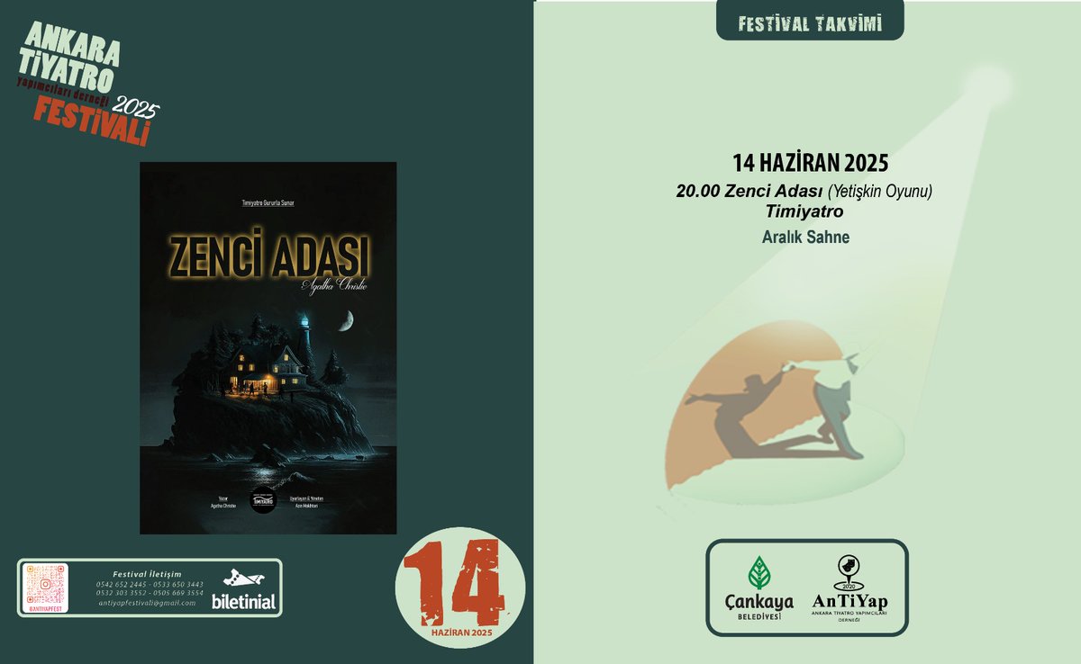Antiyap06's tweet photo. #AnTiYapFest2025
#AydınlıkBirGelecekİçinTiyatro
#TiyatroYaşamıGüzelleştirir https://t.co/jEPWOEfSCP