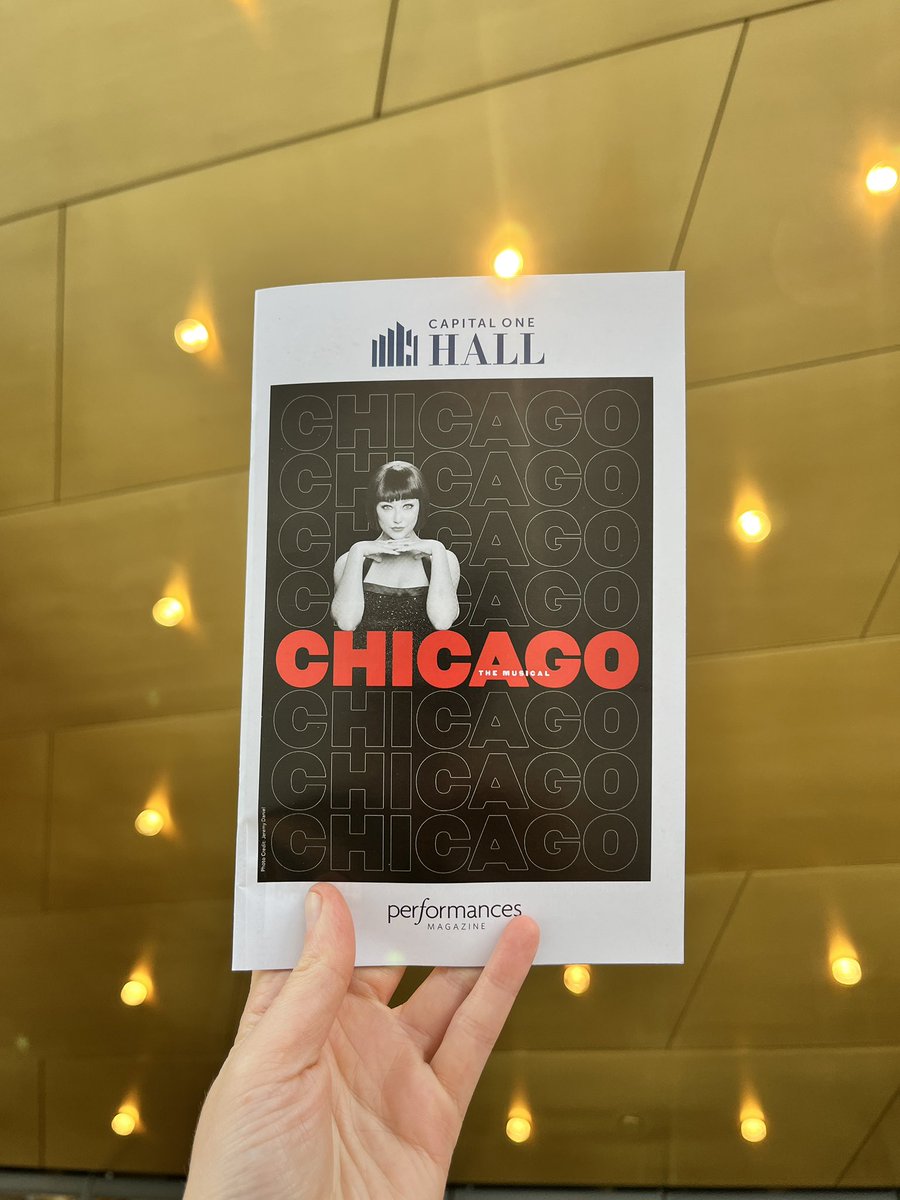 We have it comin’ 💋🎭 Chicago debuts at Capital One Hall this weekend! Don’t miss 5 killer performances tonight through Sunday ❤️

RUSH TICKETS AVAILABLE 🎟️ a limited amount of orchestra tickets (35% off) will be available 4 hours before each show. 2 ticket limit.