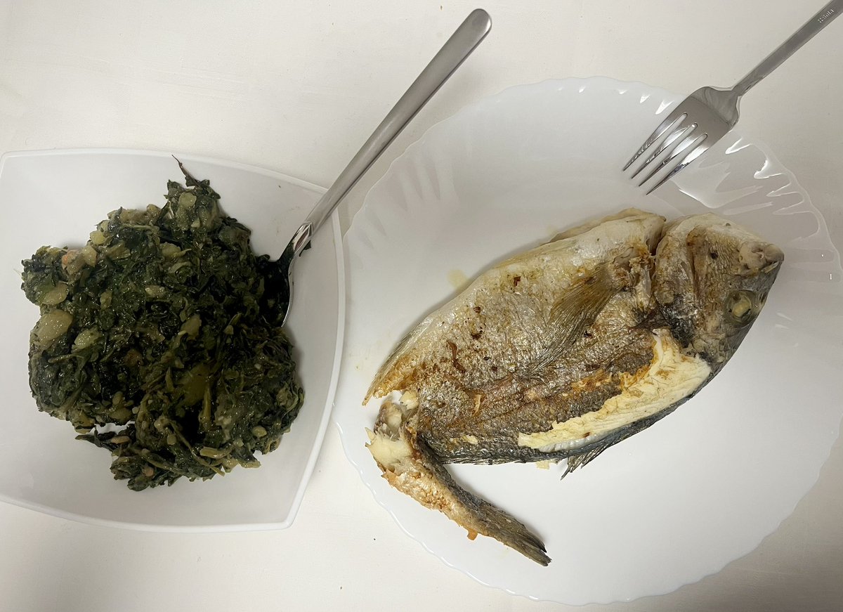 Malo da se počastim za večeru: Orada i blitva sa krompirom