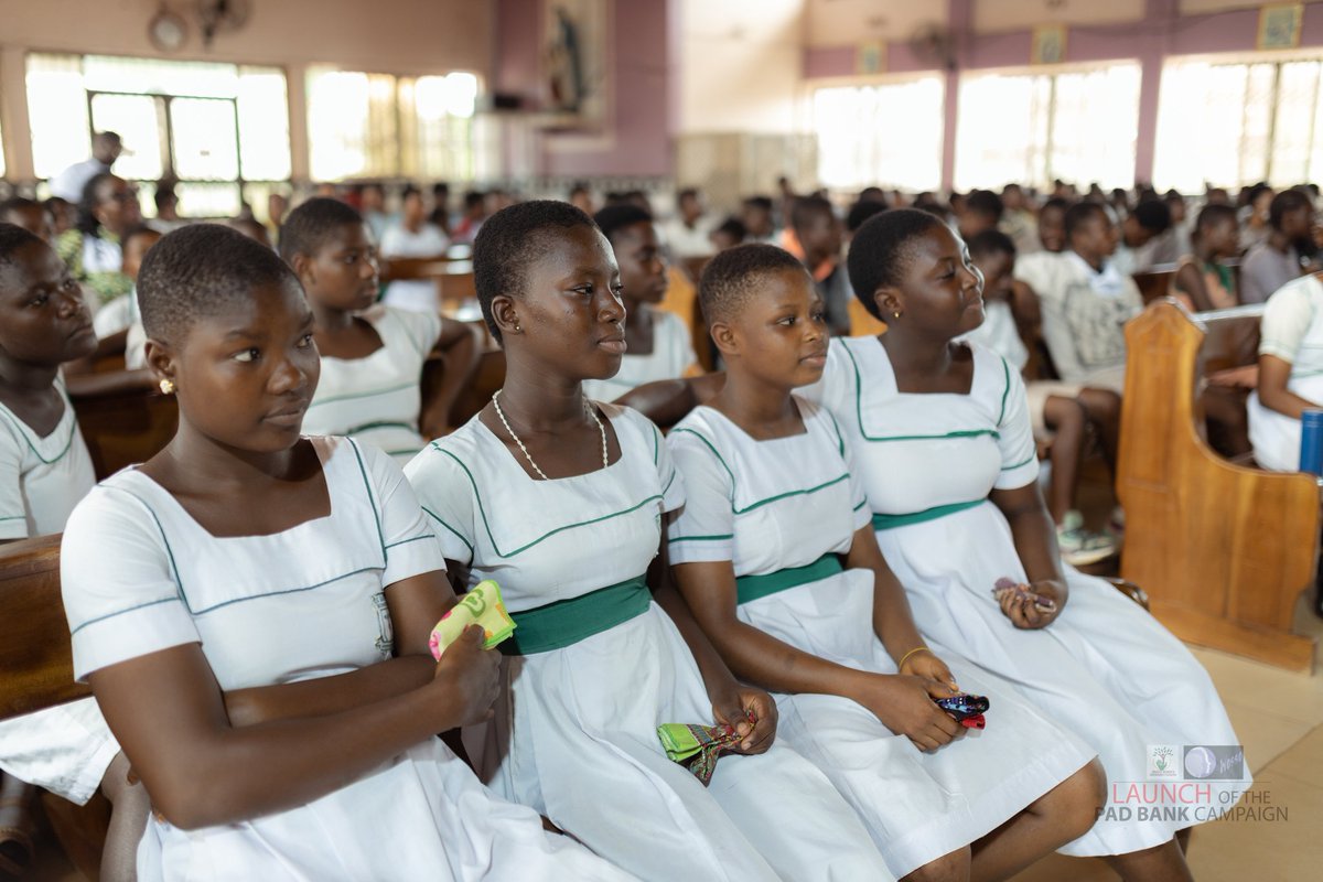 On this year's World Menstrual Hygiene Day, <a href="/erudite_women/">Erudite Women’s Empowerment Foundation</a> with support from <a href="/WOSSOGL/">WOSSO</a>  launched something powerful at Konongo Ancilla JHS in Ghana: The Pad Bank Campaign.
  We are working with girls to co-create safe spaces for conversations, education, and dignity.