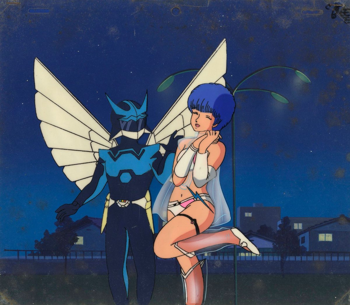AnimeCartoonCel's tweet image. #Wingman Kenta Hirono #ProductionCel

Sold for $2,066 in  June 2024

More #AnimeCel &amp;amp; #Cels / #Cel here: @Mokuji78

#Anime Animation #KentaHirono