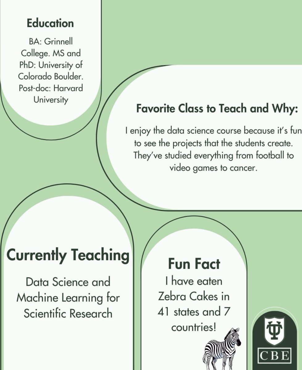 TulaneSSE's tweet image. FACULTY HIGHLIGHT! We&apos;d like to shout out Dr. Matthew Montemore, a Tulane CBE professor specializing in data science, machine learning, and catalysis research. Swipe to learn more about Dr. Montemore, hear some advice, and see what he&apos;s been researching!

#FacultyHighlight