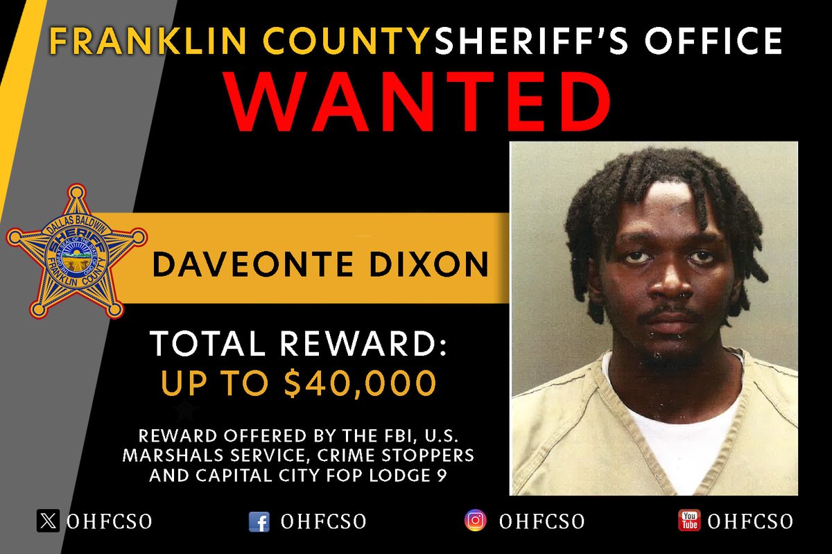 Reward Increased to $40,000 for Information Leading to the Arrest of Suspect in Shooting of Two Mifflin... ocv.im/81GmxjQ