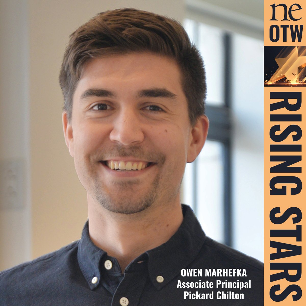 2025 Ones To Watch - Rising Stars: Owen Marhefka, Pickard Chilton - Read More here: hubs.la/Q03pXXyh0 #NEREJ #commercialrealestate #risingstars