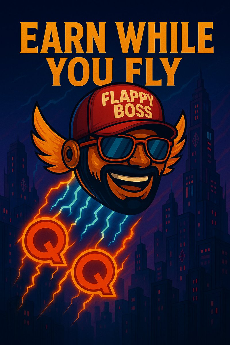 quaiboss's tweet photo. 🎯 Earn While You Fly...
Fly smart, earn real.
💸 $BOSS + 🪙 $QUAI rewards drop LIVE based on scores & campaigns 📈
📸 Snapshots 3PM UTC Thursdays
Real-time decentralization, one flap at a time 🕹️🚀
#PlayToEarn #FlaptoEarn
@basedPavel @mechanikalk @VeronikaPolar @ChristopherNFGG @mattman @0xalank