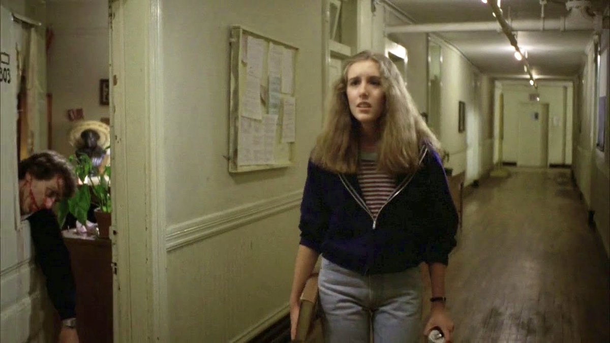 EugWSerra's tweet image. On June 5, 1981, Final Exam premiered in Los Angeles! #FinalExam #SlasherFilm #SlasherMovie #CecileBagdadi #JoelSRice #DeAnnaRobbins #SherryWillisBurch #TimothyLRaynor #MaryEllenWithers #1980sHorror