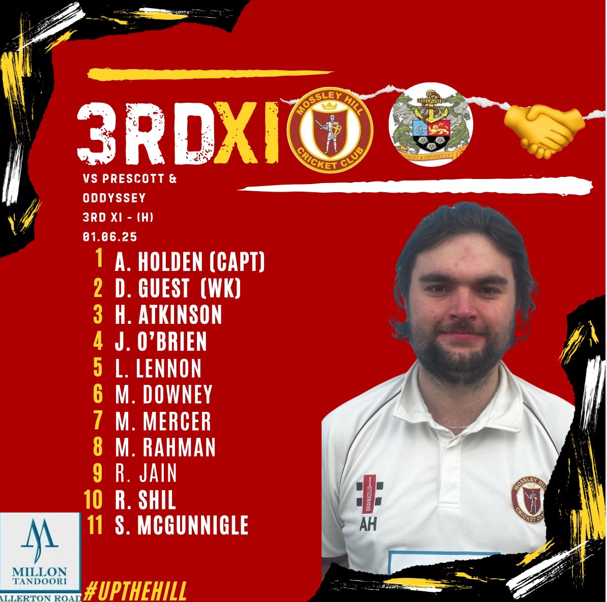 Game week 7 lineups 🏏

#cricket #Liverpool #upthehill