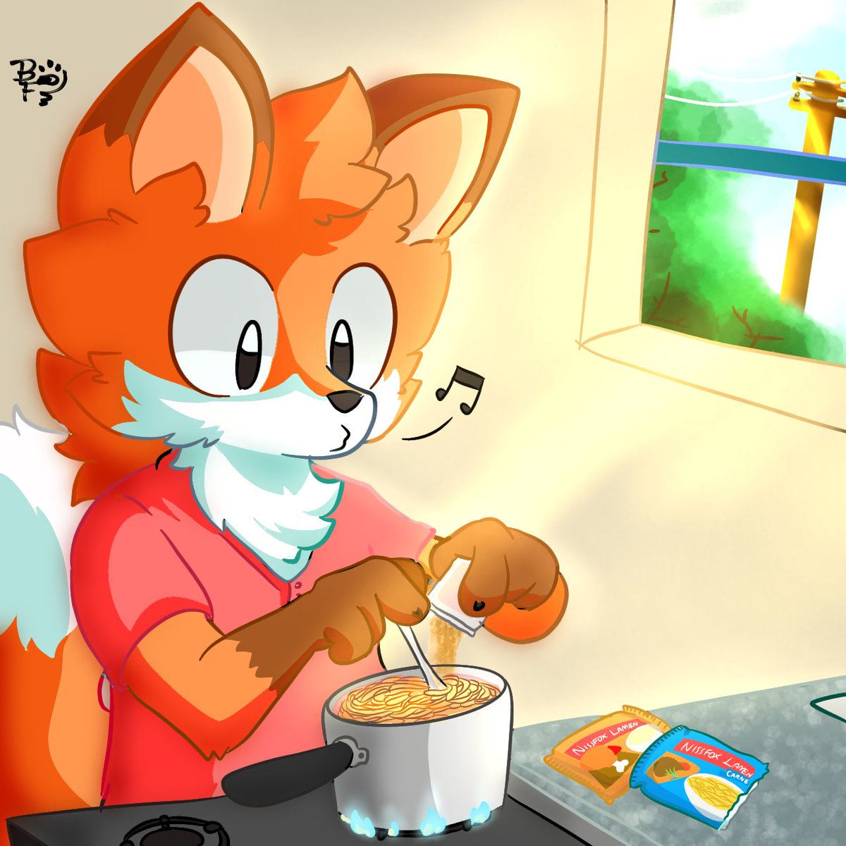 Nothing better than instant noodles