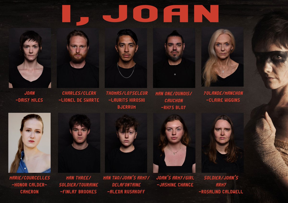 Brighton Little Theatre (@brighton_little) on Twitter photo Meet the cast of I, Joan by Charlie Josephine. "The women are angry I abandoned them. I'm not a woman. I'm a f**king warrior." Plays at <a href="/BOATheatre/">Brighton Open Air Theatre</a> only next week from Weds 4th to Sat 7th June at 7pm, with a matinee on Sat 7th at 2pm as well. Book at: brightonlittletheatre.com Meet the cast of I, Joan by Charlie Josephine. "The women are angry I abandoned them. I'm not a woman. I'm a f**king warrior." Plays at <a href="/BOATheatre/">Brighton Open Air Theatre</a> only next week from Weds 4th to Sat 7th June at 7pm, with a matinee on Sat 7th at 2pm as well. Book at: brightonlittletheatre.com