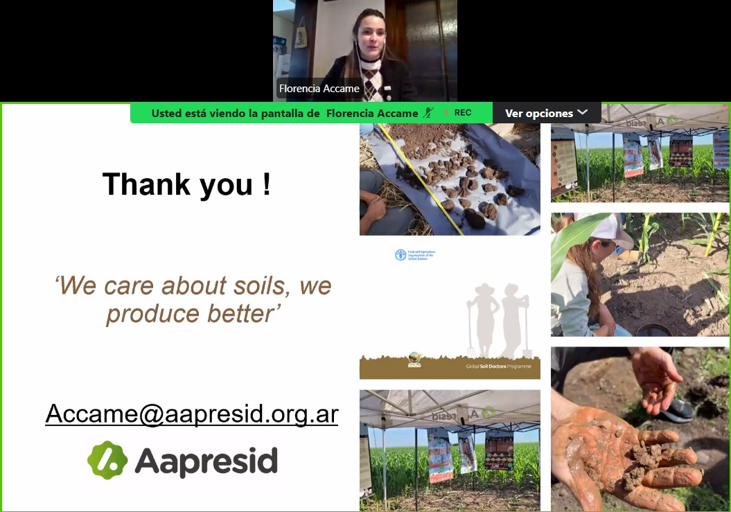Aapresid (@aapresid) on Twitter photo Como parte de la "Semana de la Nutrición de Roma 2025" participamos del evento organizado por <a href="/FAO/">Food and Agriculture Organization</a> "Agricultores empoderados nutren sus suelos para nutrir a la gente".
🗣️ Representados por María Florencia Accame de nuestro Programa Regionales, presentamos nuestros resultados y Como parte de la "Semana de la Nutrición de Roma 2025" participamos del evento organizado por <a href="/FAO/">Food and Agriculture Organization</a> "Agricultores empoderados nutren sus suelos para nutrir a la gente".
🗣️ Representados por María Florencia Accame de nuestro Programa Regionales, presentamos nuestros resultados y