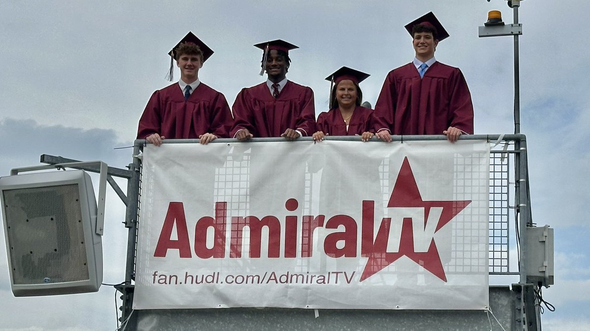 “A rising tide lifts all boats.”
-John F. Kennedy

As our Admiral TV senior leaders graduate today, we expect them to continue as the tide that lifts up all those around them. They walk across the stage knowing that they have helped build something truly special. 

1/2