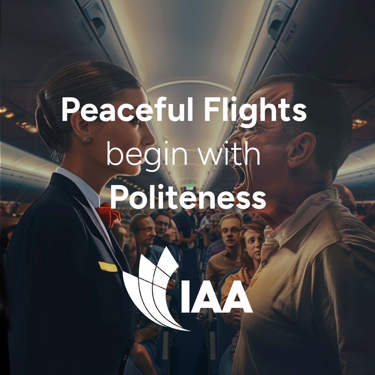 IAApress's tweet image. ✈️ Peaceful Flights Begin with Politeness ✈️
Today, on International Cabin Crew Day, we salute the calm, professional, and courageous cabin crew who ensure our skies stay safe and peaceful.
Behind every smooth flight is a team trained to handle the unexpected — including unruly…