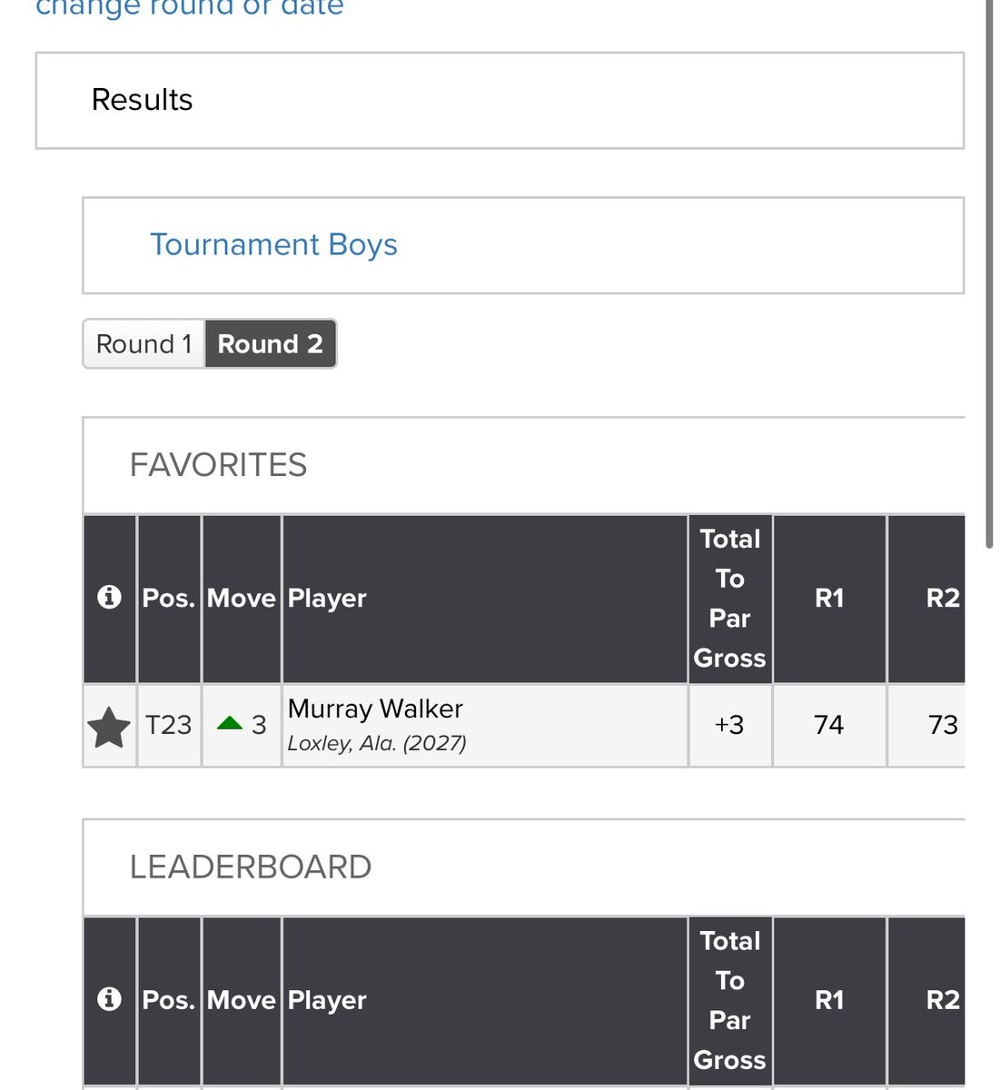 MurrayWalker_27's tweet photo. (74-73) at the AJGA in New Orleans this week. Not my best but learned what to build on. State Am next week in Prattville at the RTJ Capitol Hill. https://t.co/I1O6wcuOyv