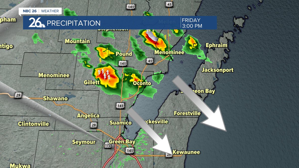Thunderstorms popping!!  Some could be strong/severe with damaging winds &amp; large hail.